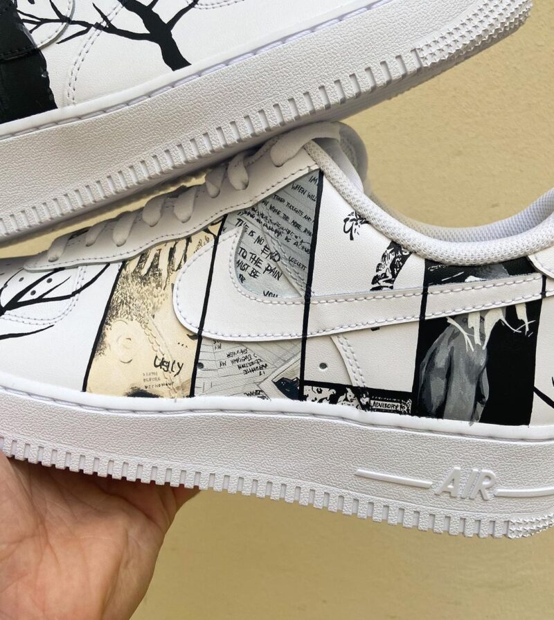 XXXTENTACION Air Force 1 Custom - Image 3