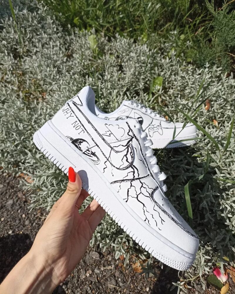 ASAP Rocky Air Force 1 Custom