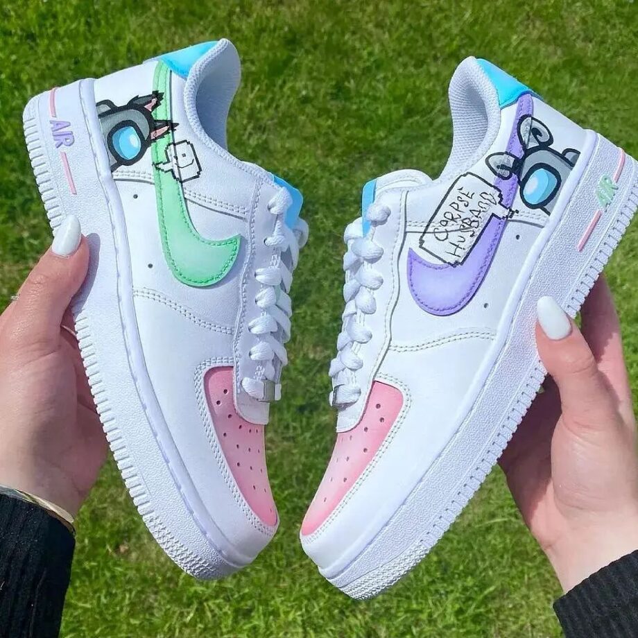 nike air force 1 x among us