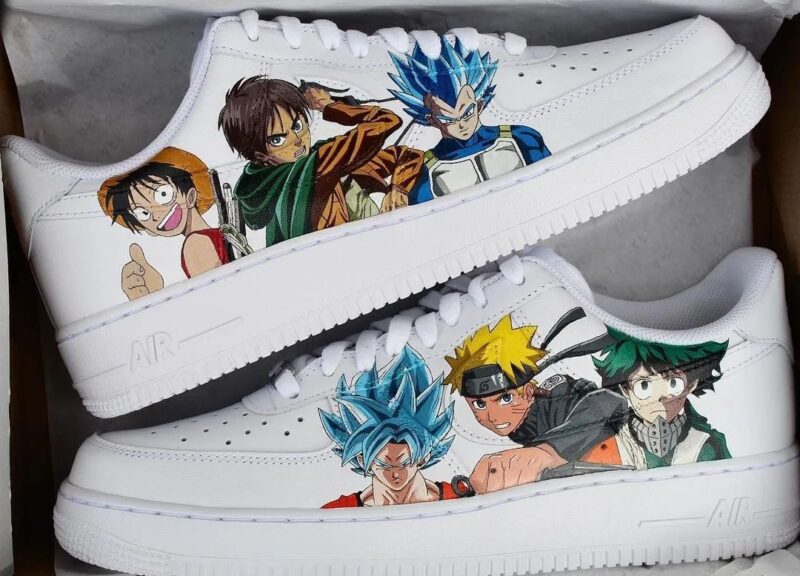 Anime Air Force 1 Custom