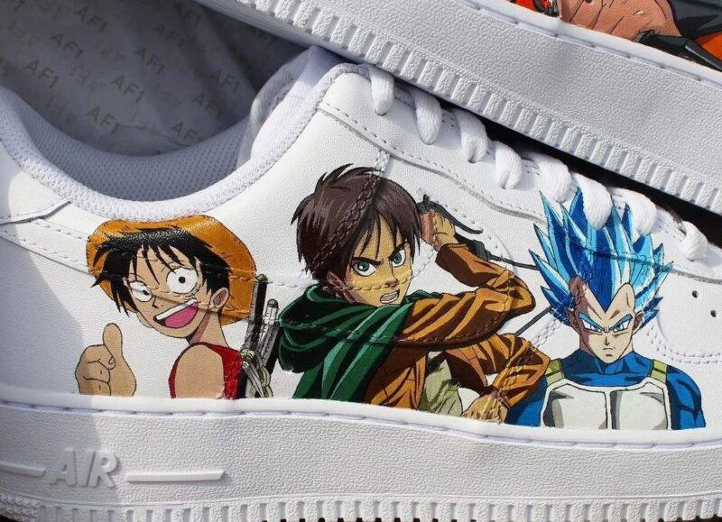 Anime Air Force 1 Custom - Image 2