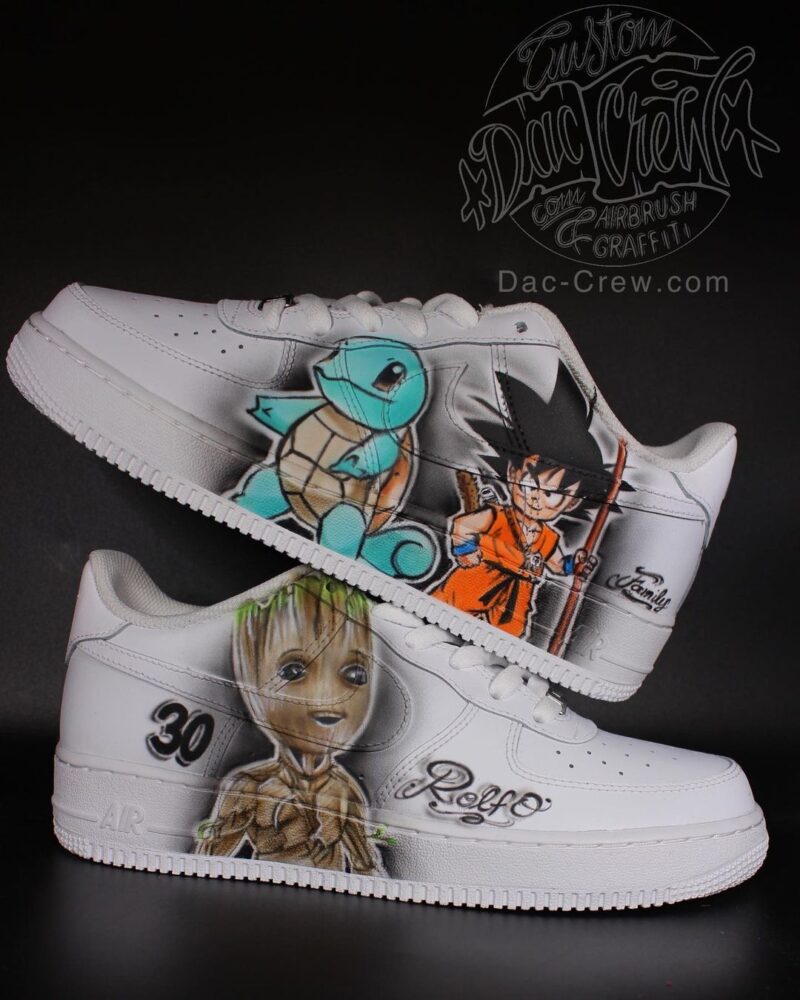 Anime Air Force 1 Custom