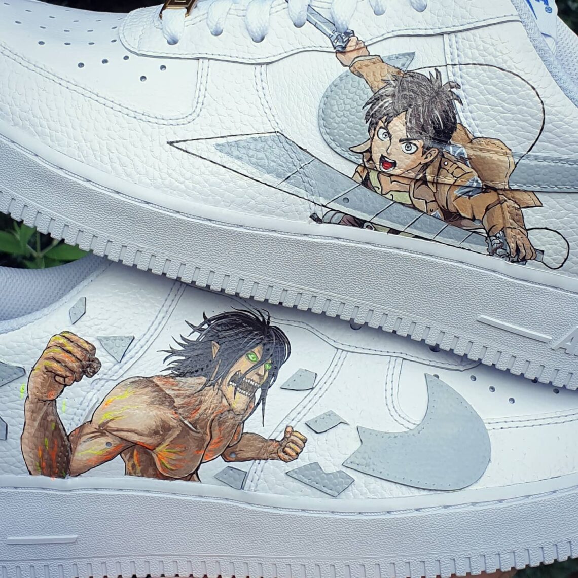 custom attack on titan air force 1