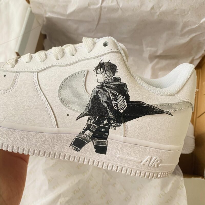 Attack on Titan - Levi Air Force 1 Custom