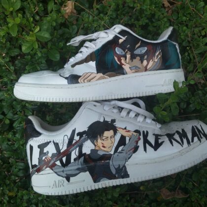 Attack on Titan - Levi Air Force 1 Custom