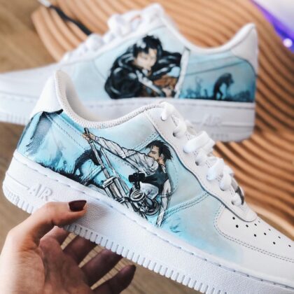 Attack on Titan - Levi Air Force 1 Custom