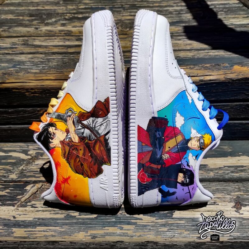 Attack on Titan x Naruto Air Force 1 Custom