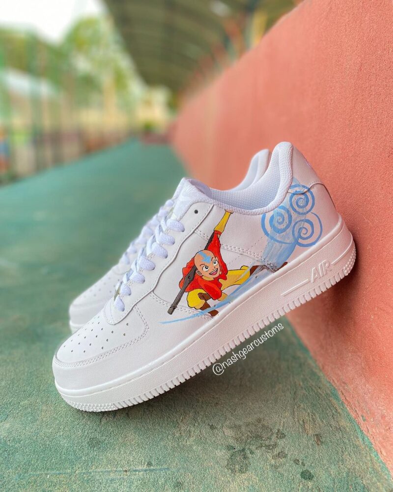 Avatar the Last Airbender - Aang x Zuko Air Force 1 Custom