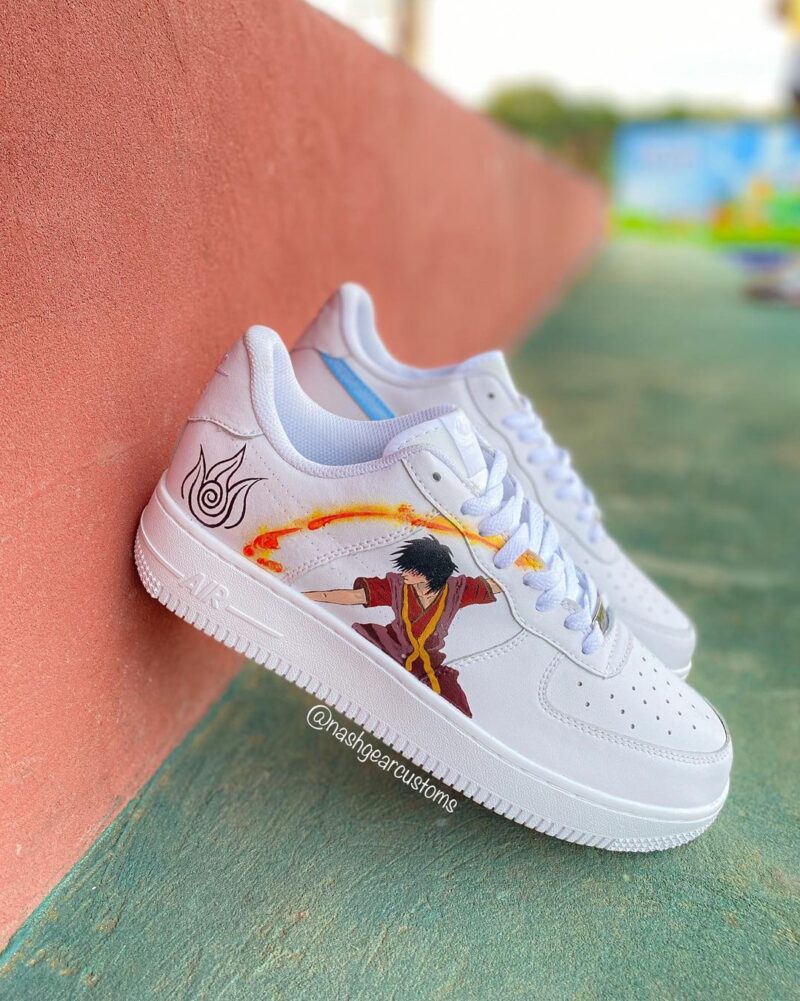 Avatar the Last Airbender - Aang x Zuko Air Force 1 Custom