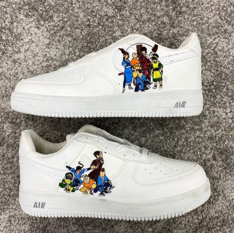 Avatar the Last Airbender Air Force 1 Custom