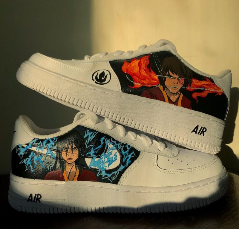 Avatar the Last Airbender Air Force 1 Custom