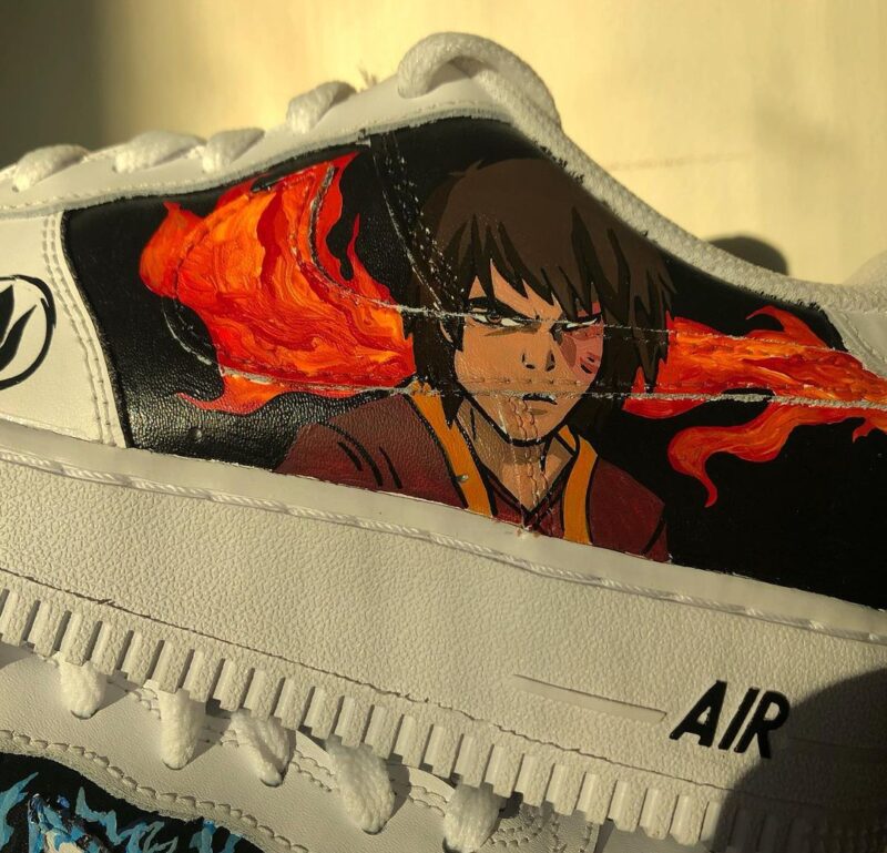 Avatar the Last Airbender Air Force 1 Custom