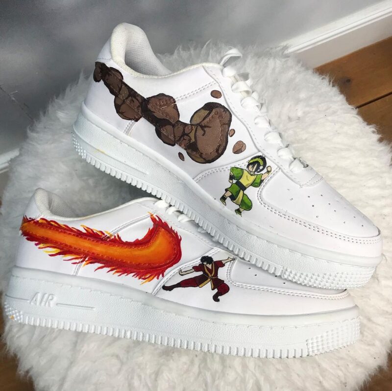 Avatar the Last Airbender Air Force 1 Custom