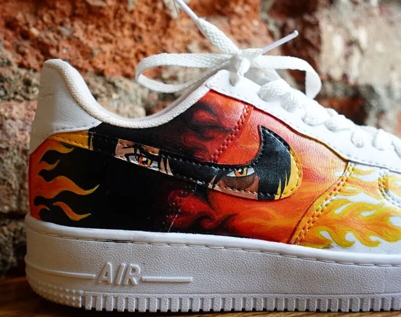 Avatar the Last Airbender - Katara x Zuko Air Force 1 Custom