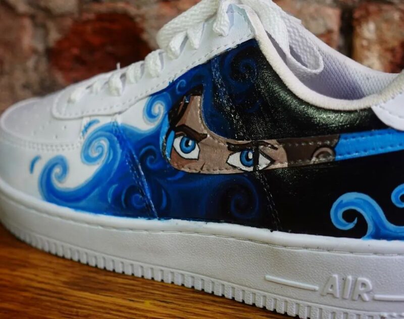 Avatar the Last Airbender - Katara x Zuko Air Force 1 Custom