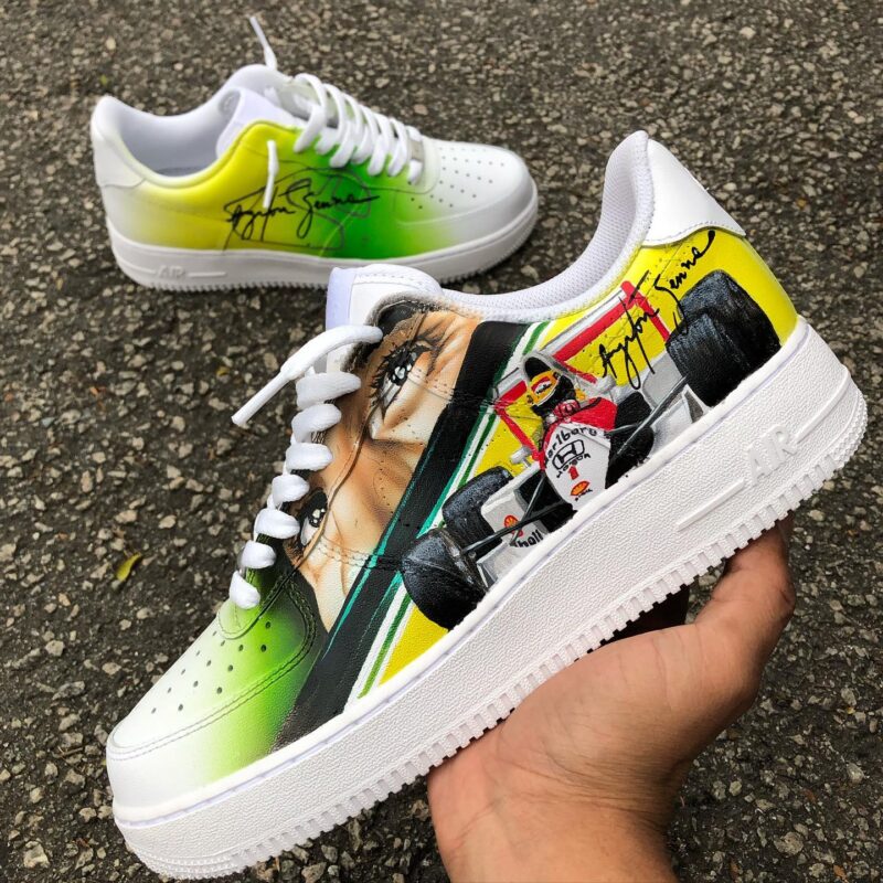 Ayrton Senna Air Force 1 Custom - Image 4