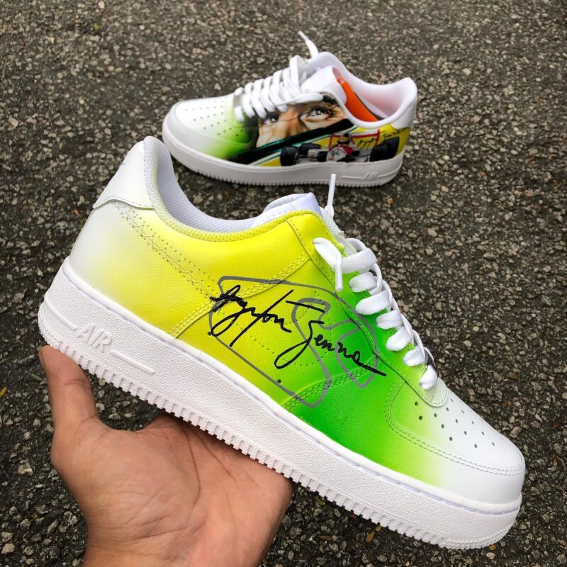 Ayrton Senna Air Force 1 Custom - Image 3