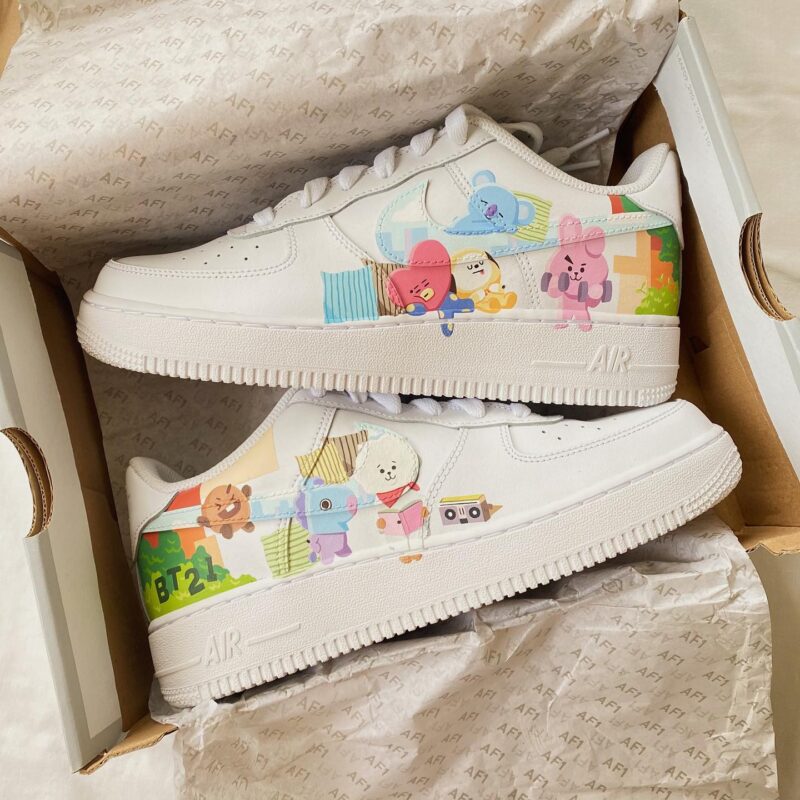 BT21 Air Force 1 Custom