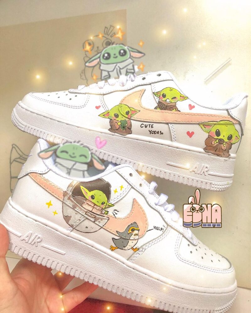 Baby Yoda Air Force 1 Custom