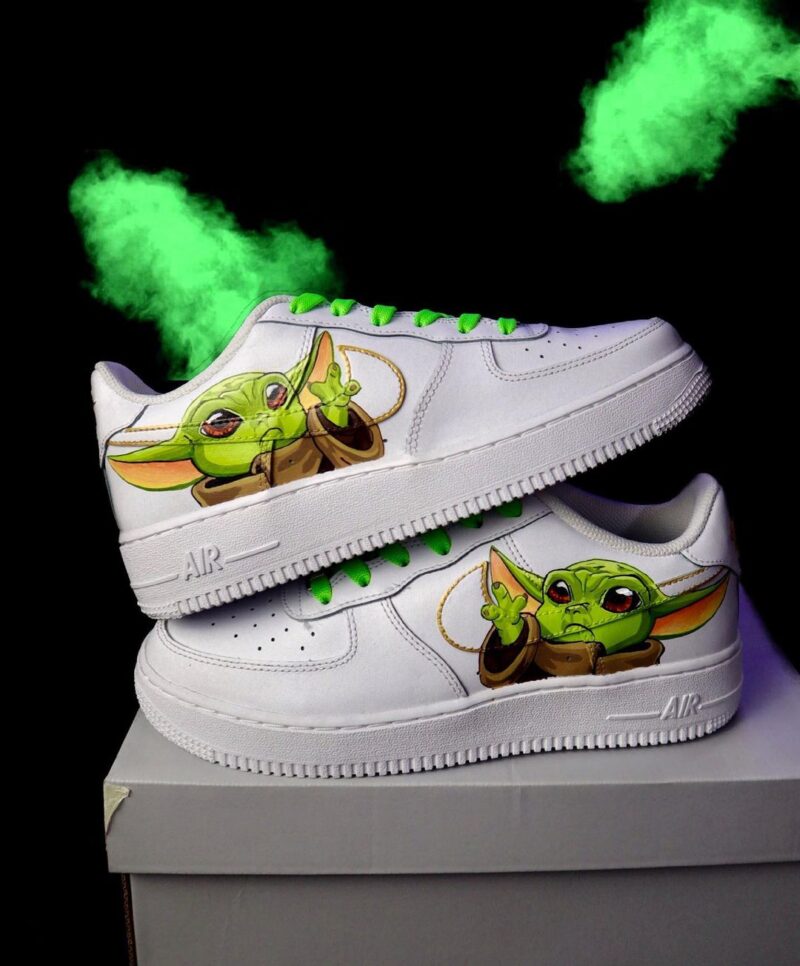 Baby Yoda Air Force 1 Custom