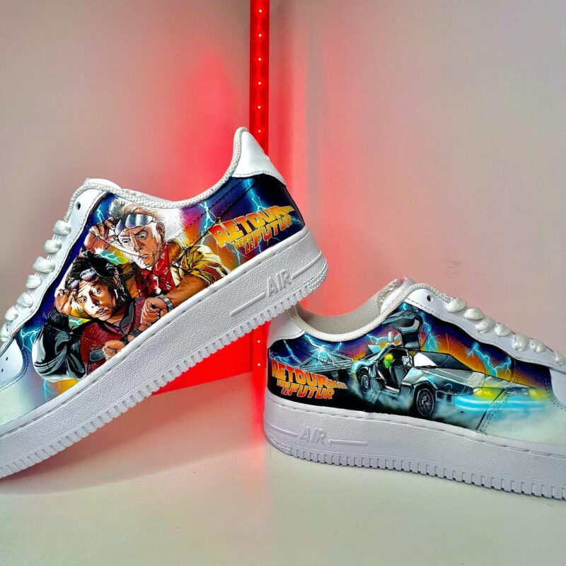 Back to the Future Air Force 1 Custom