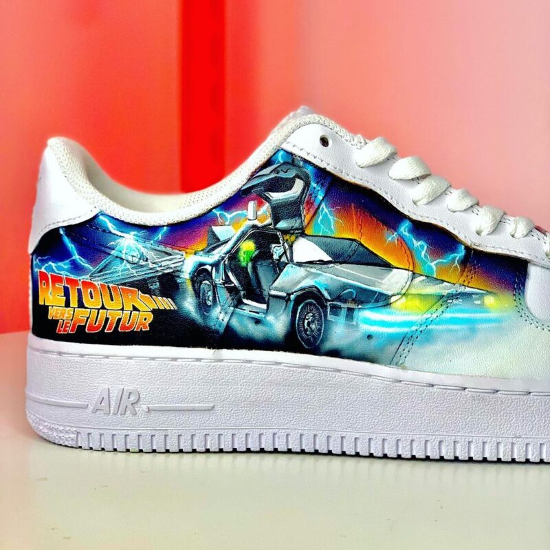 Back to the Future Air Force 1 Custom - Image 2