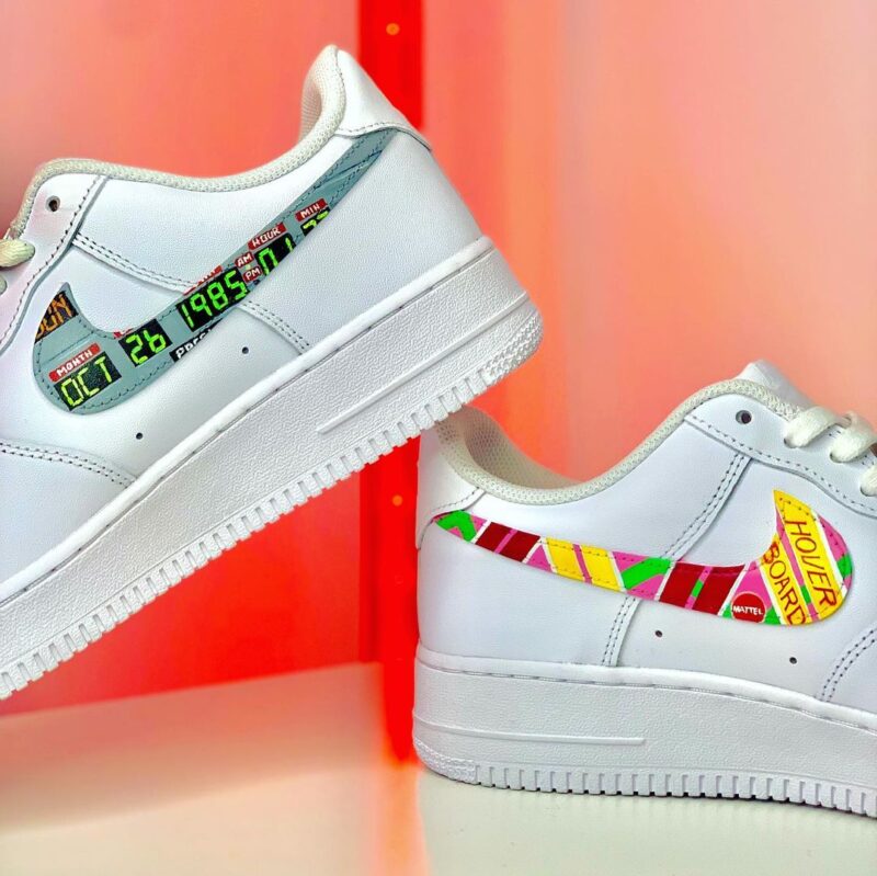 Back to the Future Air Force 1 Custom - Image 4