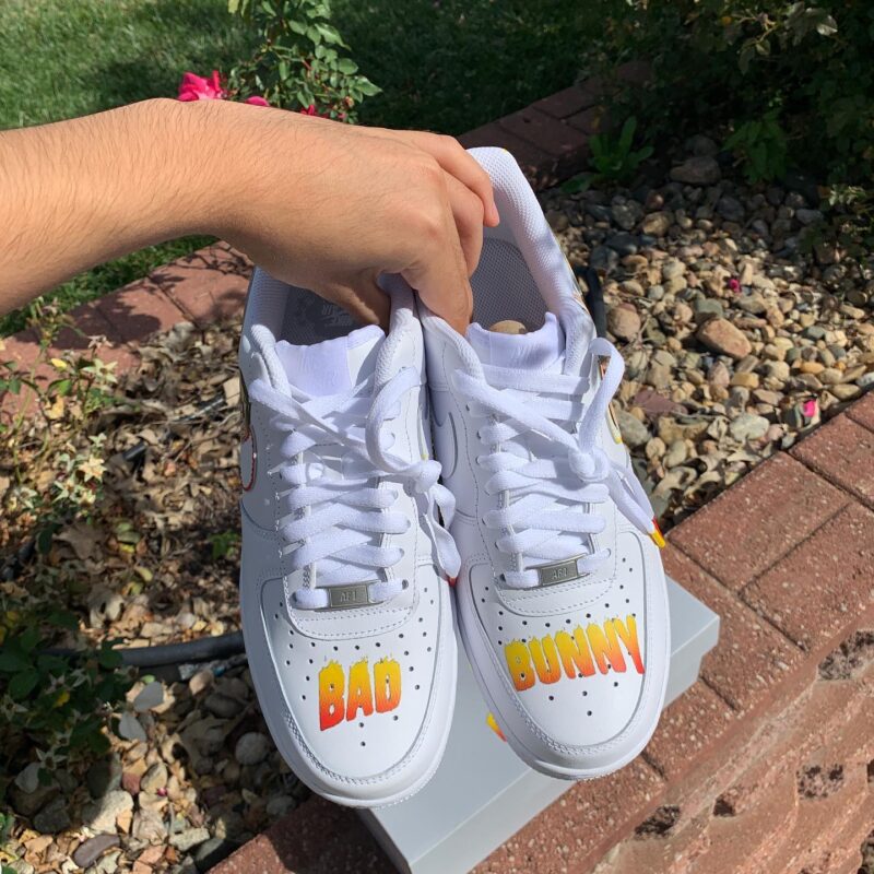 Bad Bunny Air Force 1 Custom