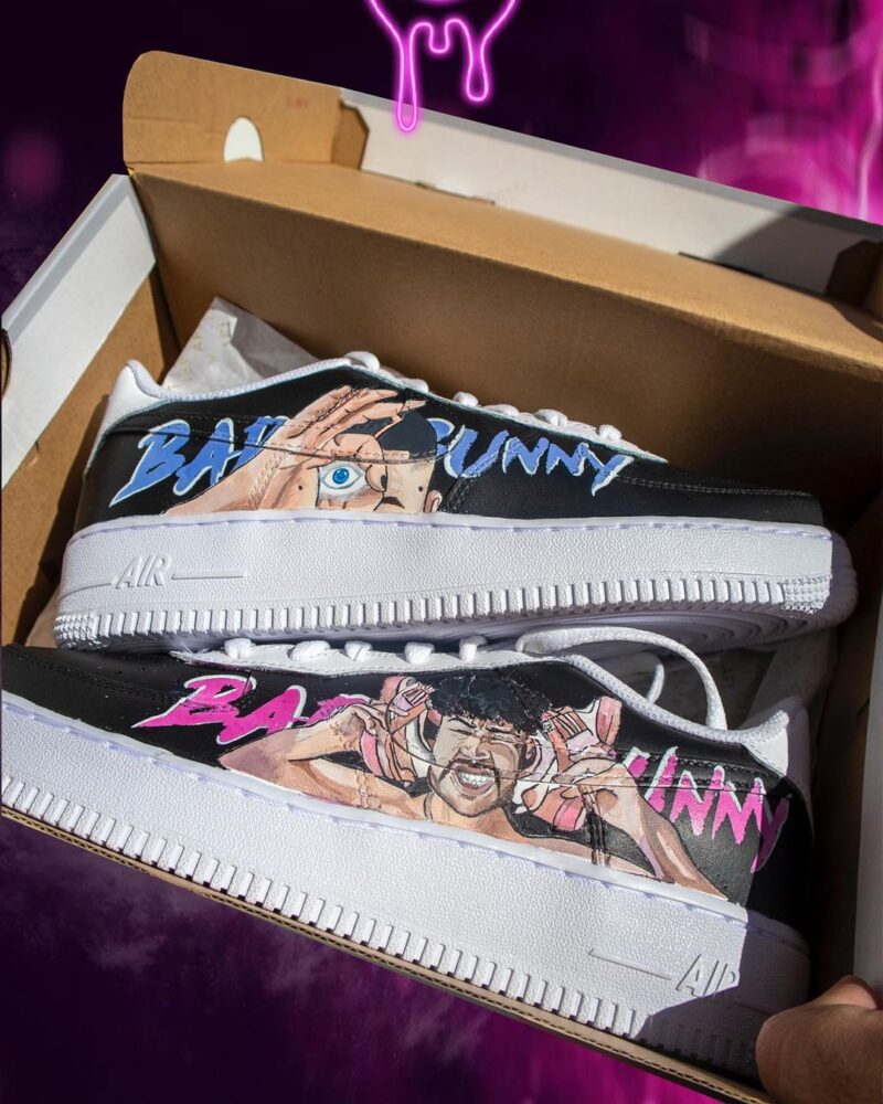 Bad Bunny Air Force 1 Custom - Image 2