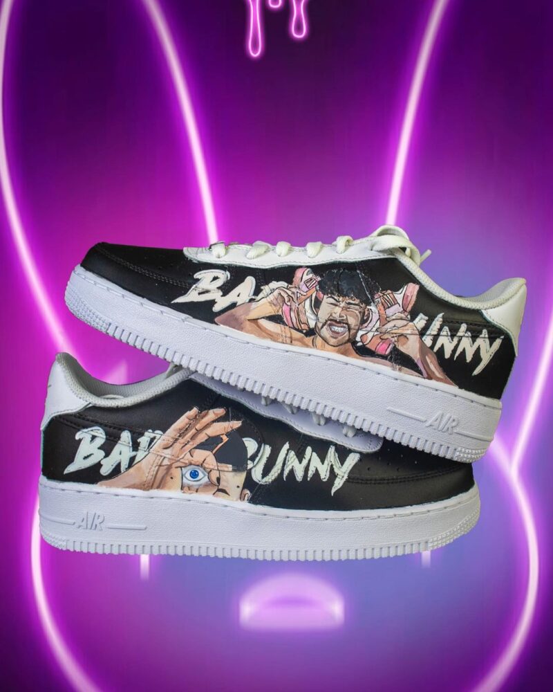 Bad Bunny Air Force 1 Custom - Image 3