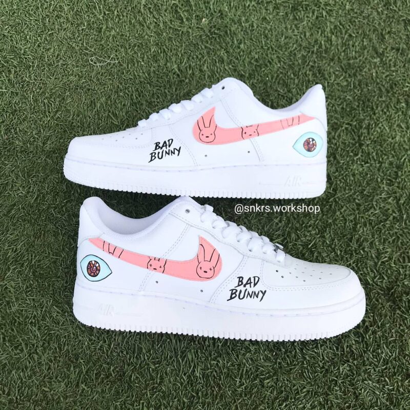 Bad Bunny Air Force 1 Custom