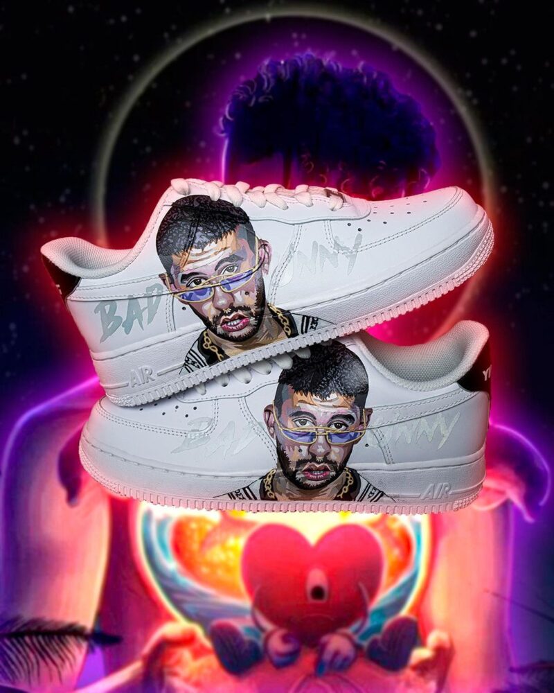 Bad Bunny Air Force 1 Custom