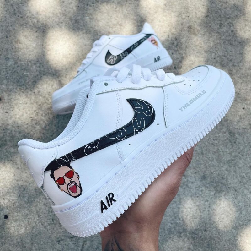 Bad Bunny Air Force 1 Custom