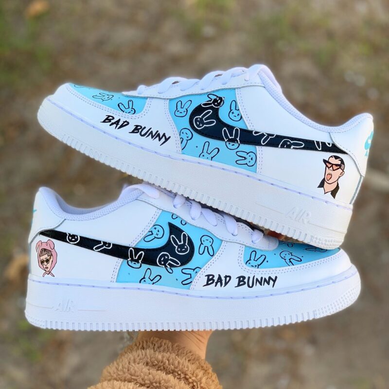 Bad Bunny Air Force 1 Custom