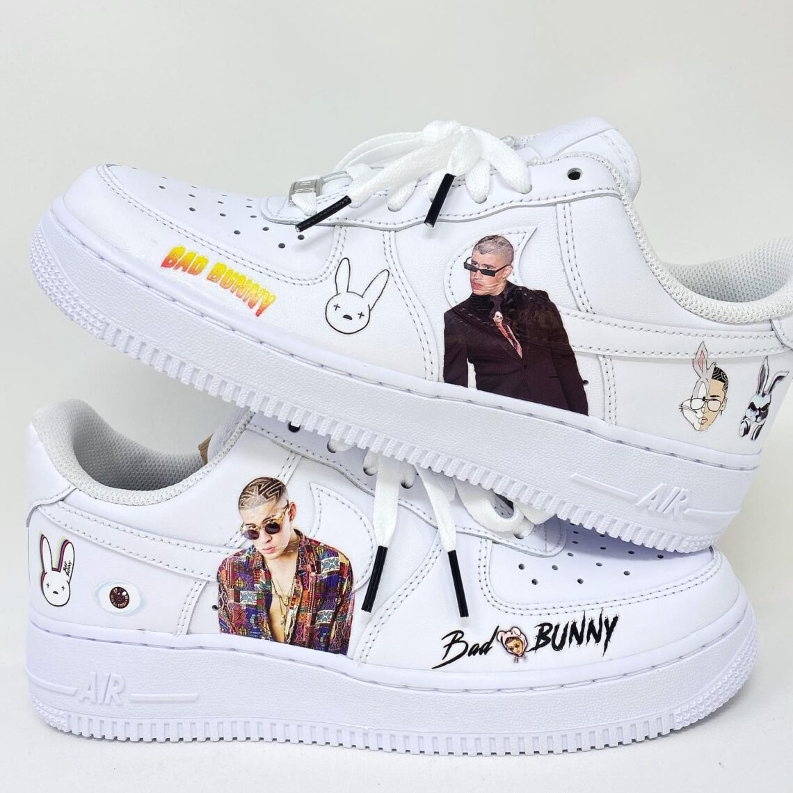 Bad Bunny Air Force 1 Custom Archives - Daniel Customs