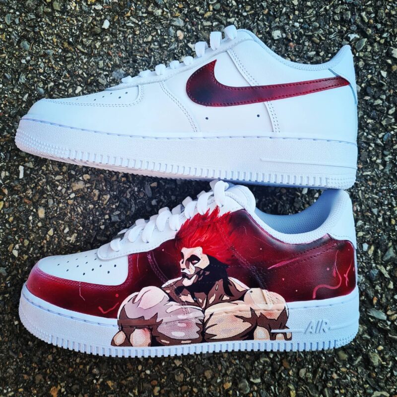 Baki the Grappler Air Force 1 Custom