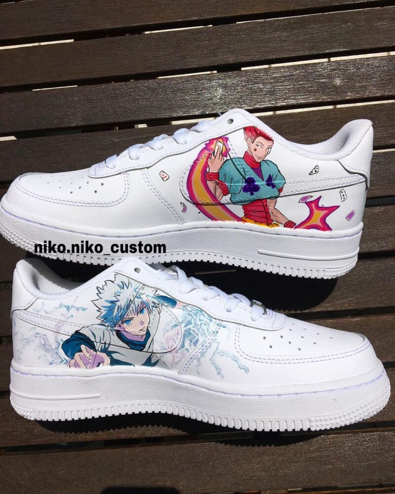 Bakugou x Dabi - Hisoka x Killua Air Force 1 Custom