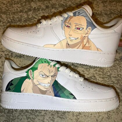 Ban x Zoro Air Force 1 Custom