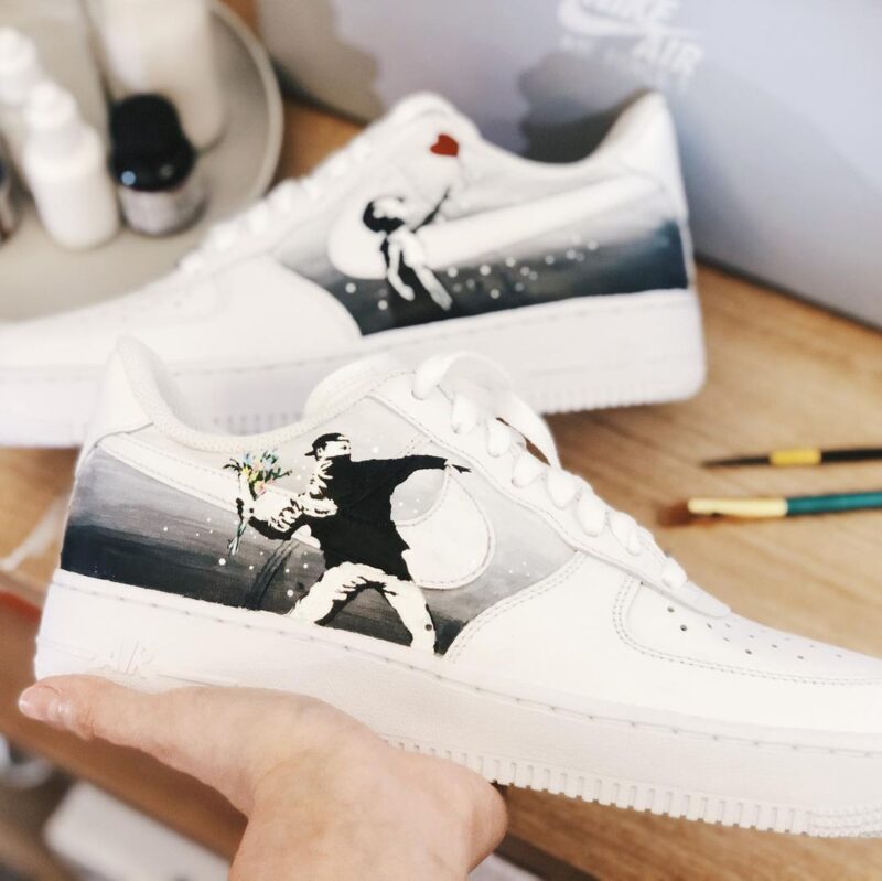 Banksy Air Force 1 Custom