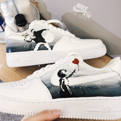 Banksy Air Force 1 Custom