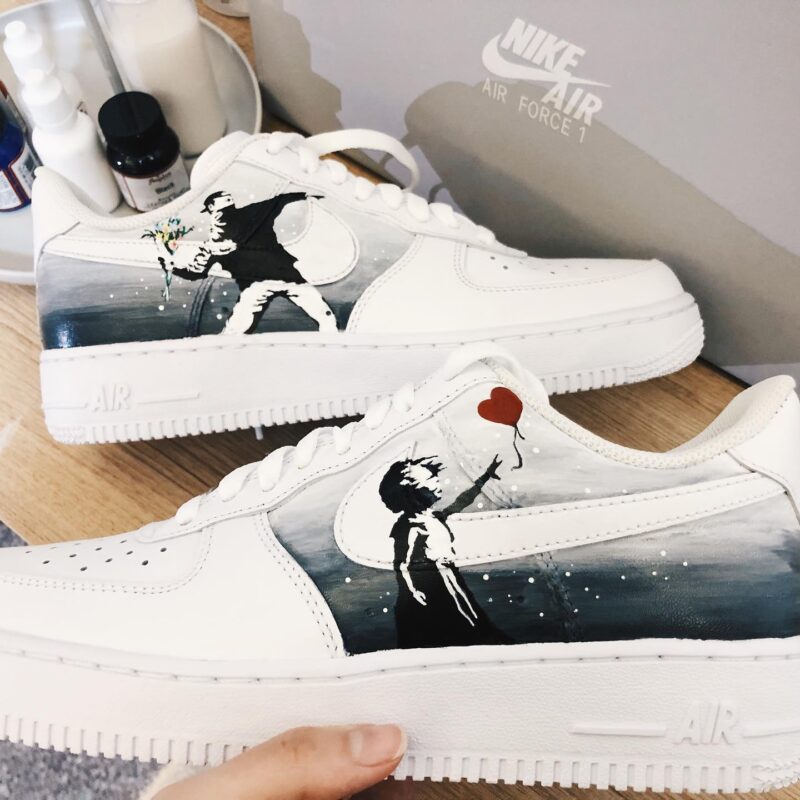 Banksy Air Force 1 Custom