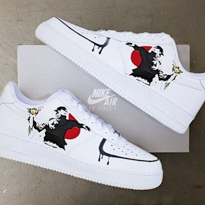 Banksy Air Force 1 Custom