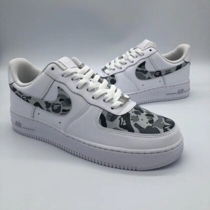 Bape Camo Air Force 1 Custom