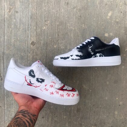 Batman x Joker Air Force 1 Custom