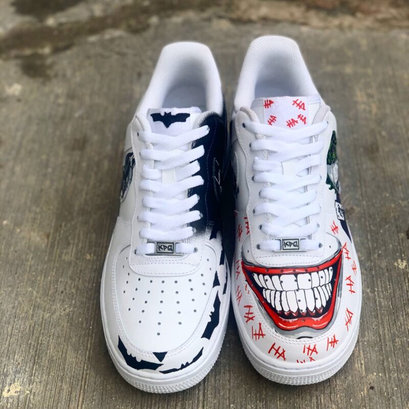 Batman x Joker Air Force 1 Custom - Daniel Customs