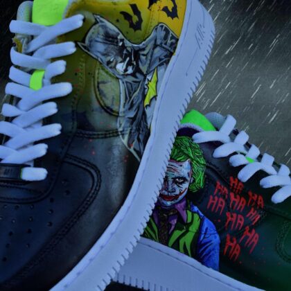 Batman x Joker Air Force 1 Custom