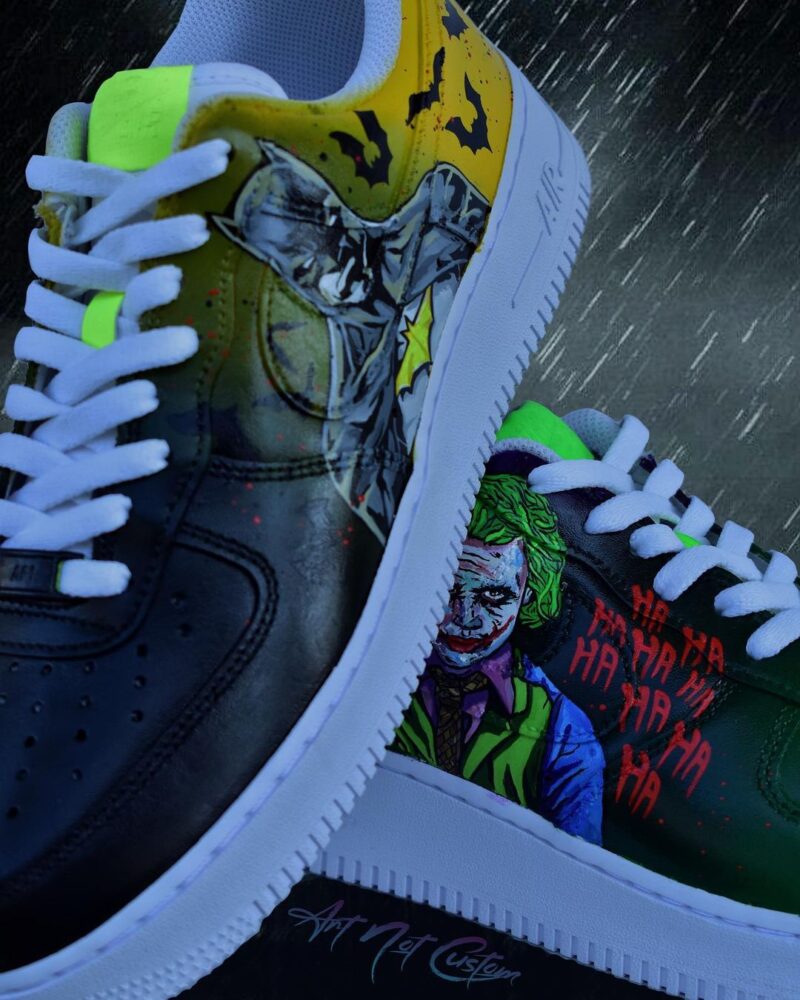 Batman x Joker Air Force 1 Custom