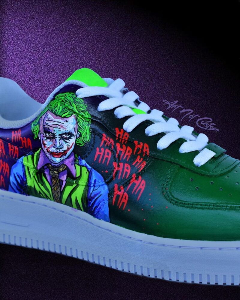 Batman x Joker Air Force 1 Custom