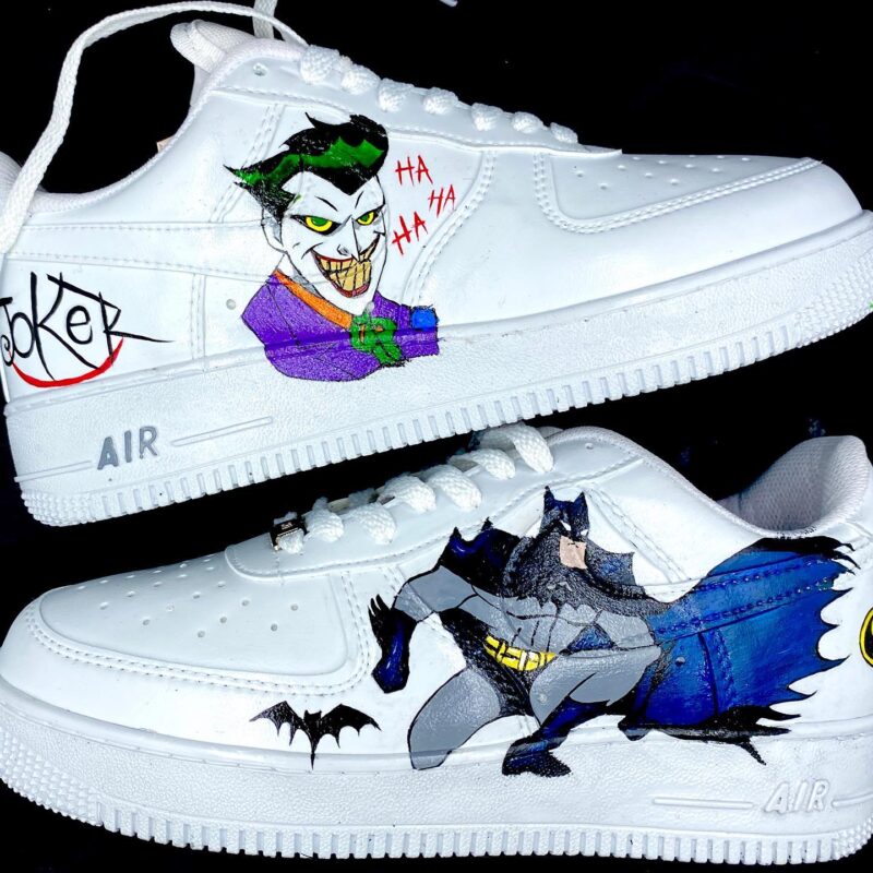 Batman x Joker Air Force 1 Custom