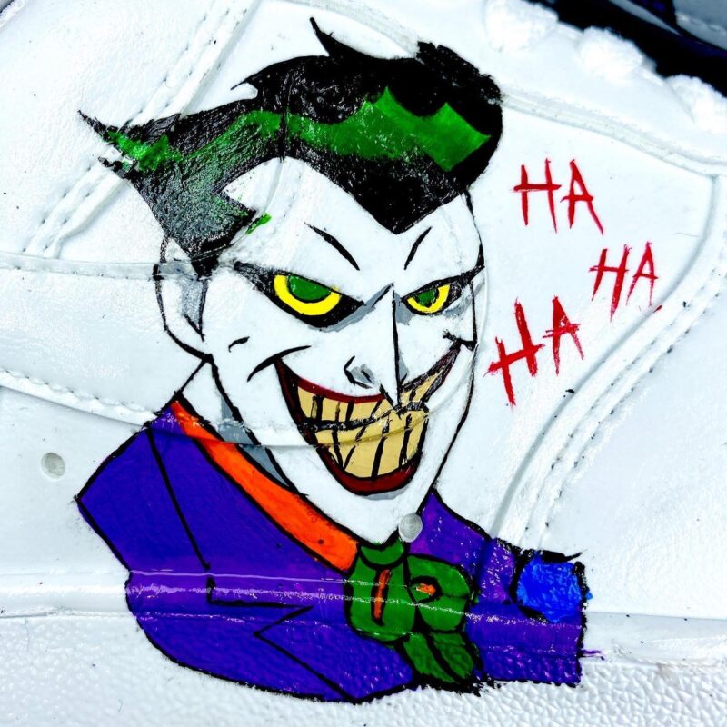 Batman x Joker Air Force 1 Custom